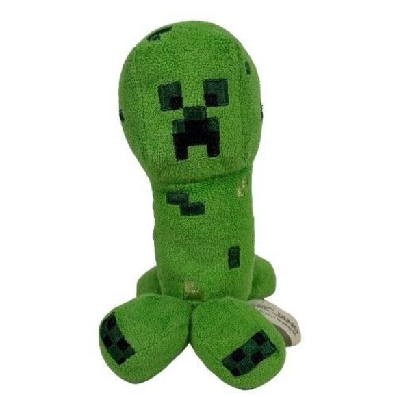 Minecraft Plush Lot Creeper Pig Skeleton + Water Bottle Ocelot Cat Figure & More - Picture 9 of 16